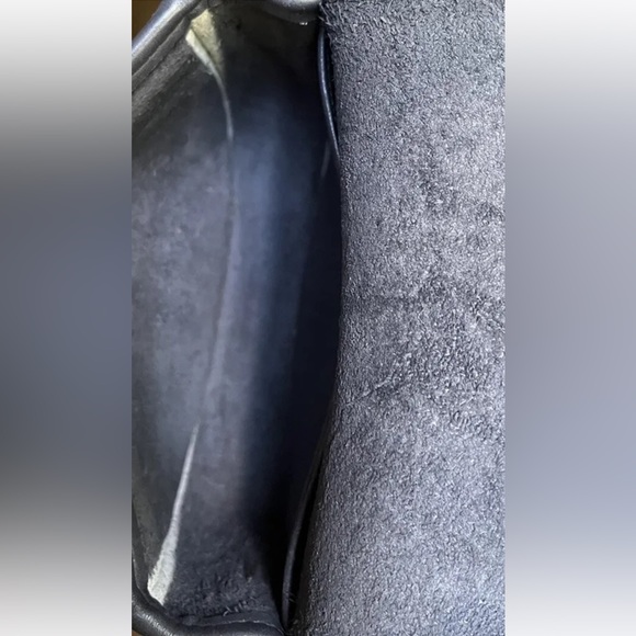 COACH 9825 Vintage Blue-Black Mini Bag Crossbody - 1980’s EUC - Picture 15 of 15